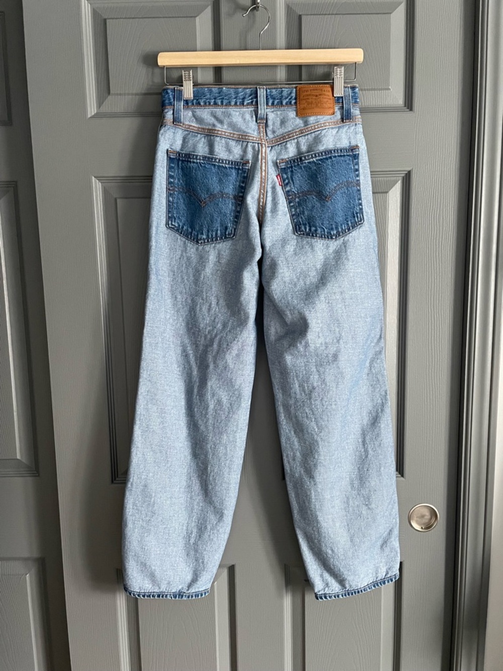 Levi's reversible Baggy Dad jeans